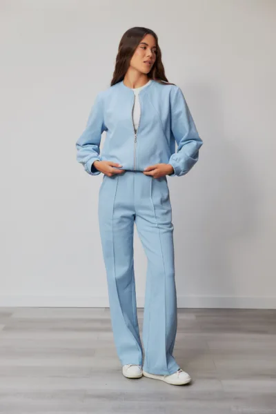 Костюм Estilo 02-099 блакитний трикотаж "LACOSTA"