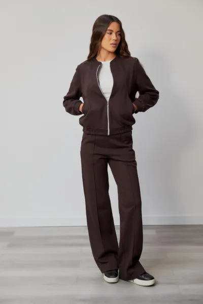 Костюм Estilo 02-099 шоколадний трикотаж "LACOSTA"